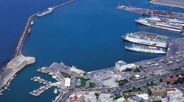 Heraklion port