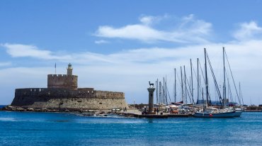 Rhodes port